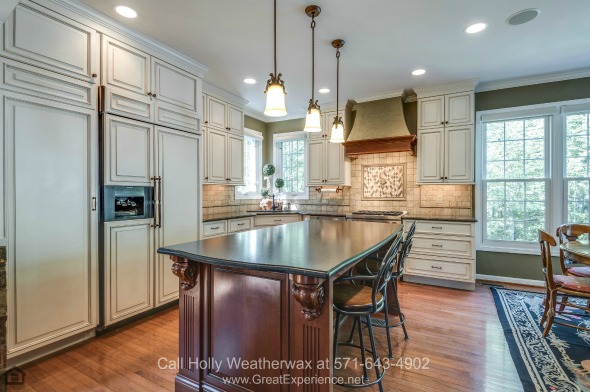 Homes for Sale in Reston VA - The large kitchen of this Reston VA home is a chef's dream!