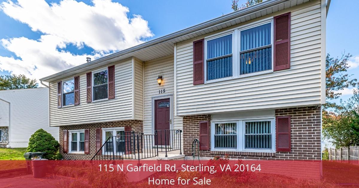 115 N Garfield Rd, Sterling, VA 20164 | Home for Sale