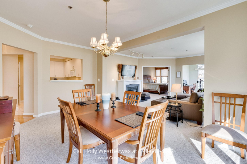 Property for Sale in Reston, VA - Don’t give up entertaining. Host in this exquisite dining room of this property in Reston, VA. 
