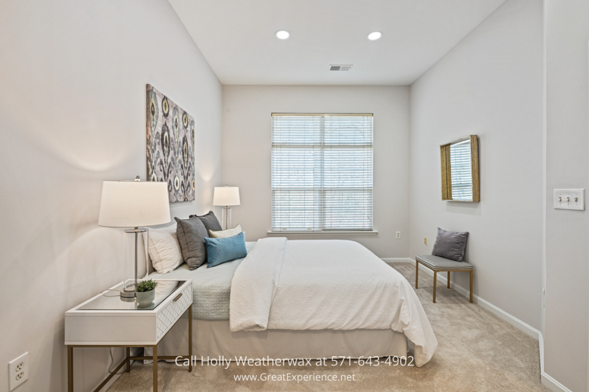 Indulge in luxury and relaxation in this Reston VA master bedroom for sale