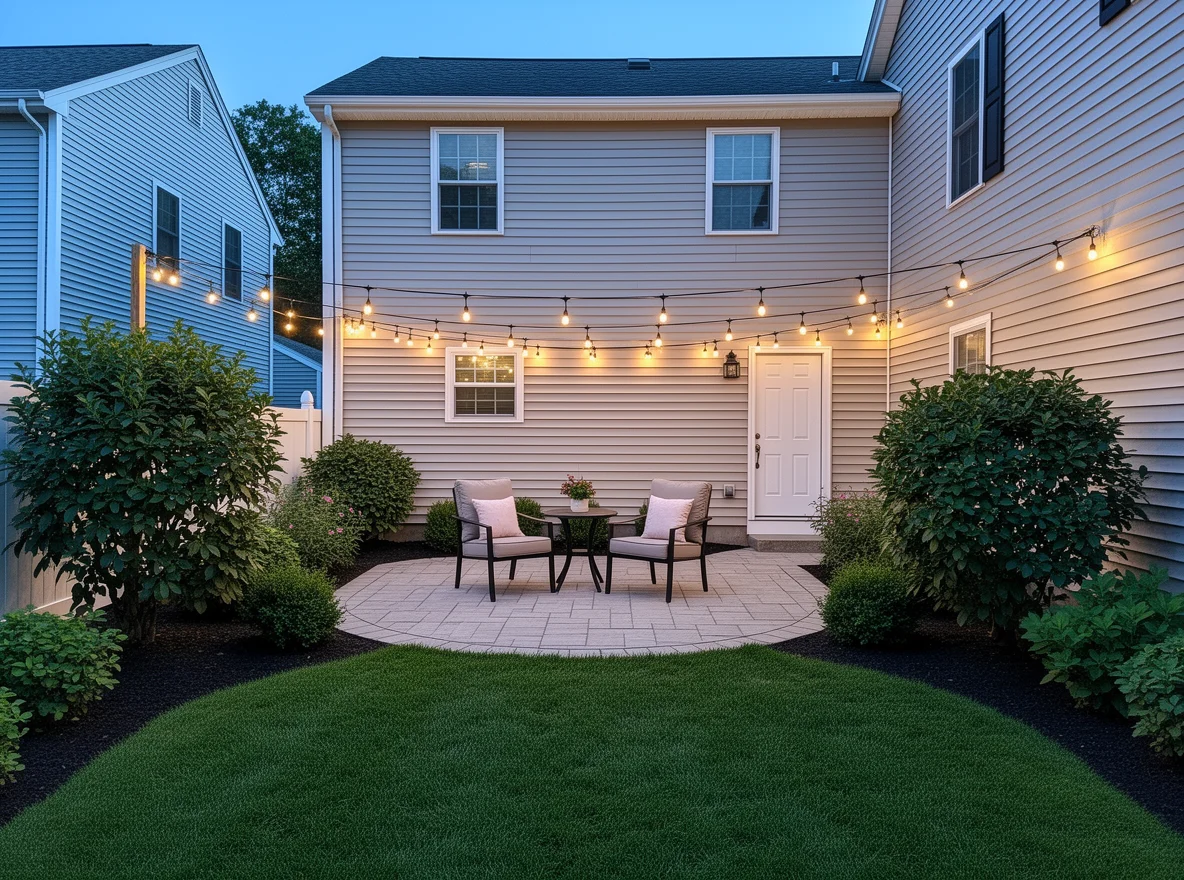 Inviting patio setup for outdoor living