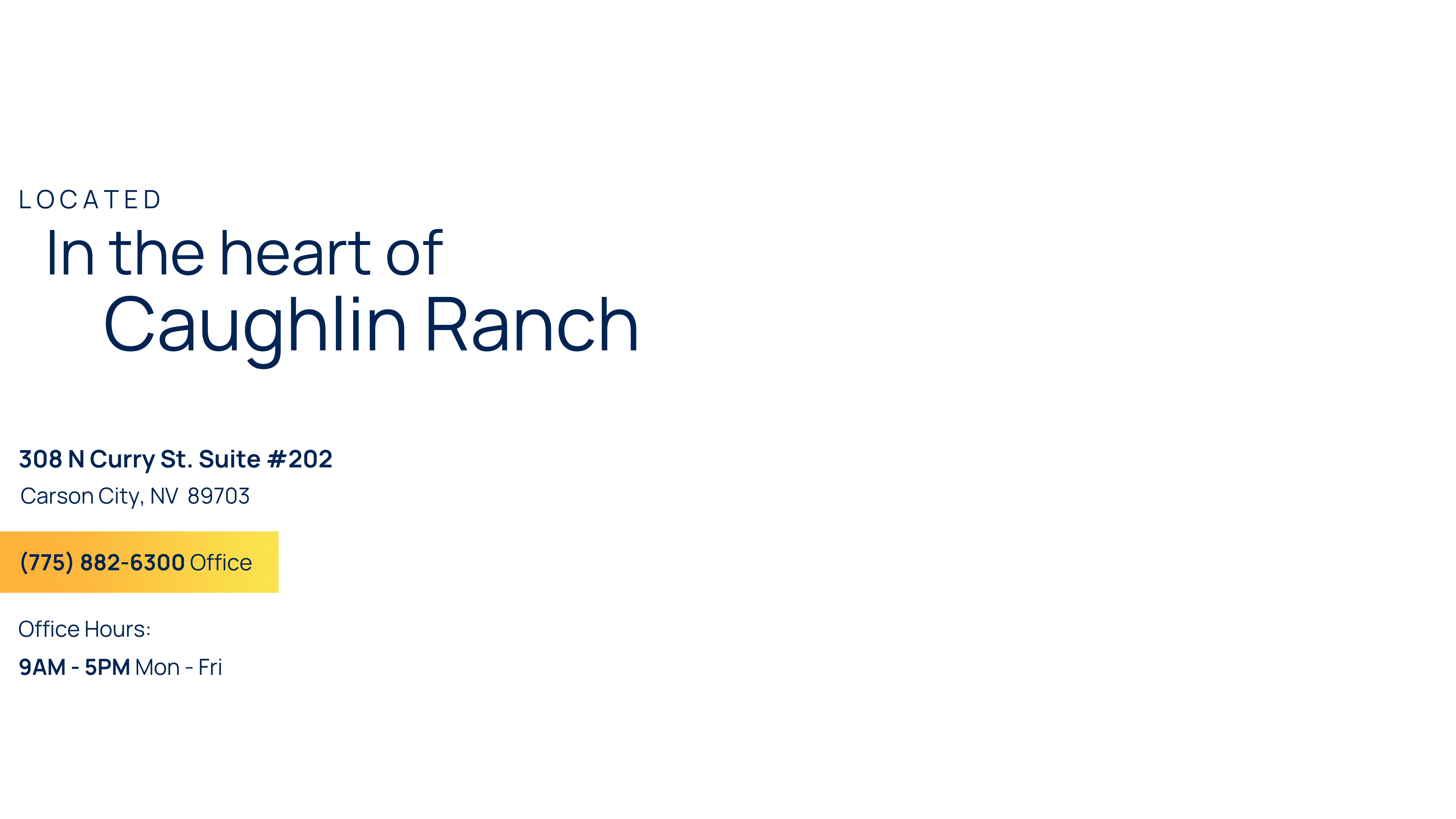 Caughlin Ranch Office Map