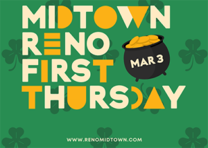 Midtown Reno First Thursdays - Reno Sparks events in March 2022