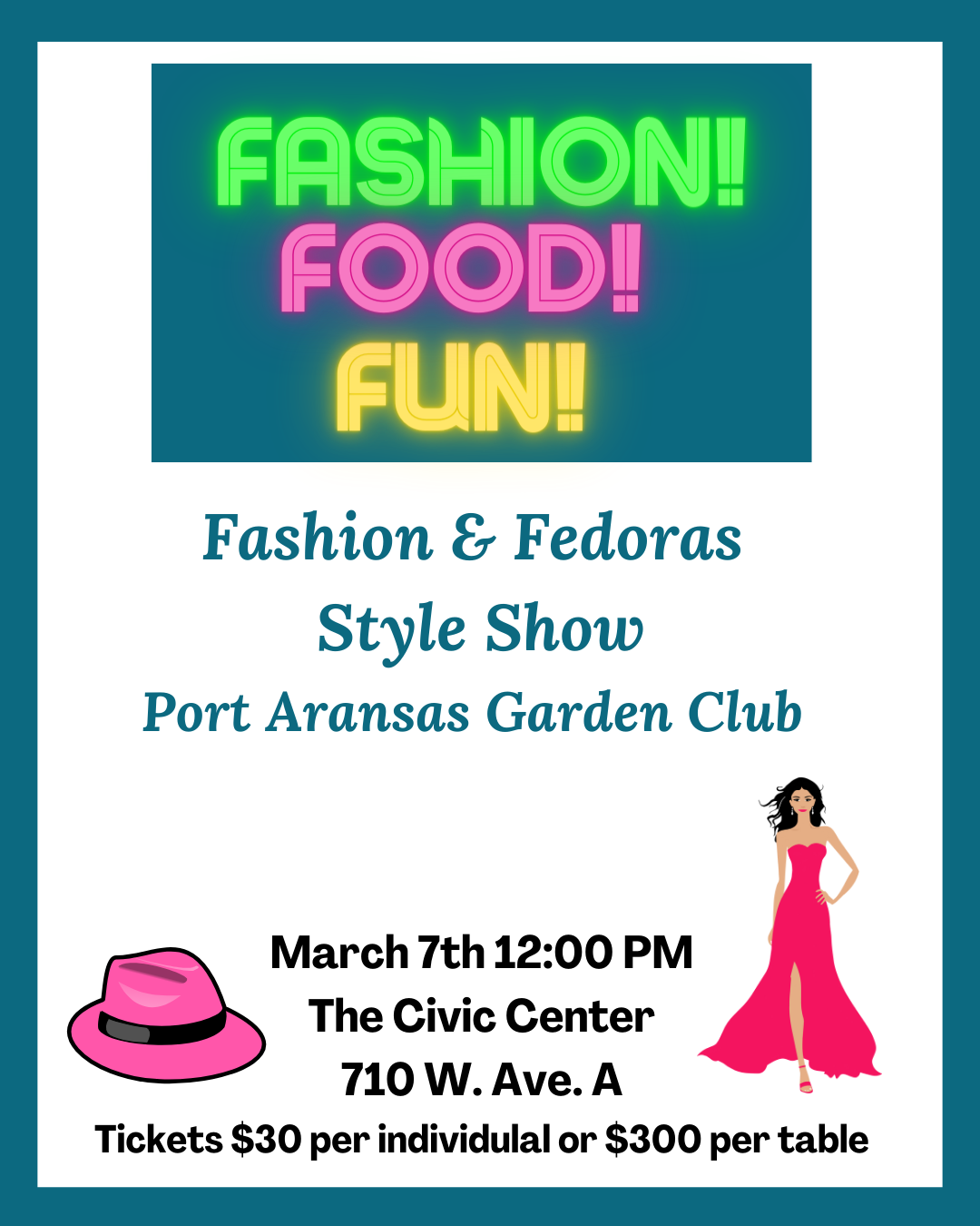 Port Aransas Garden Club Fashion Show