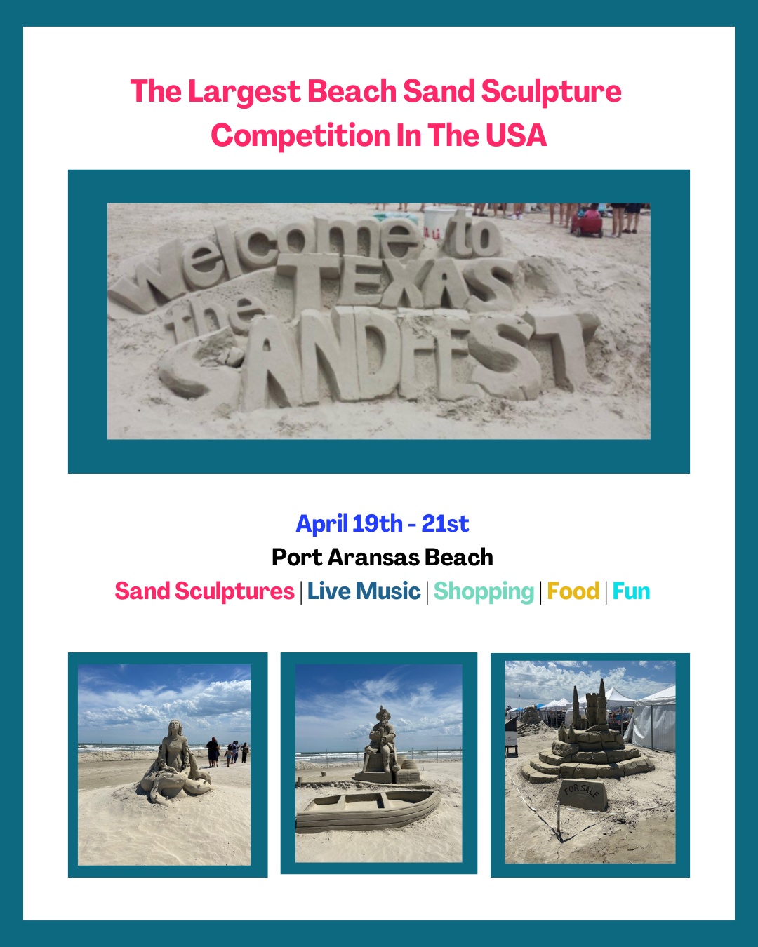 Sandfest Port Aransas 2024