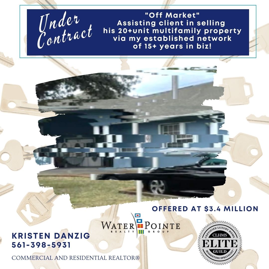 Multifamily under contract