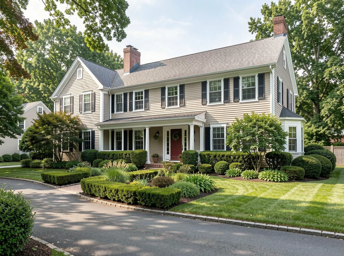 Traditional home in Needham
