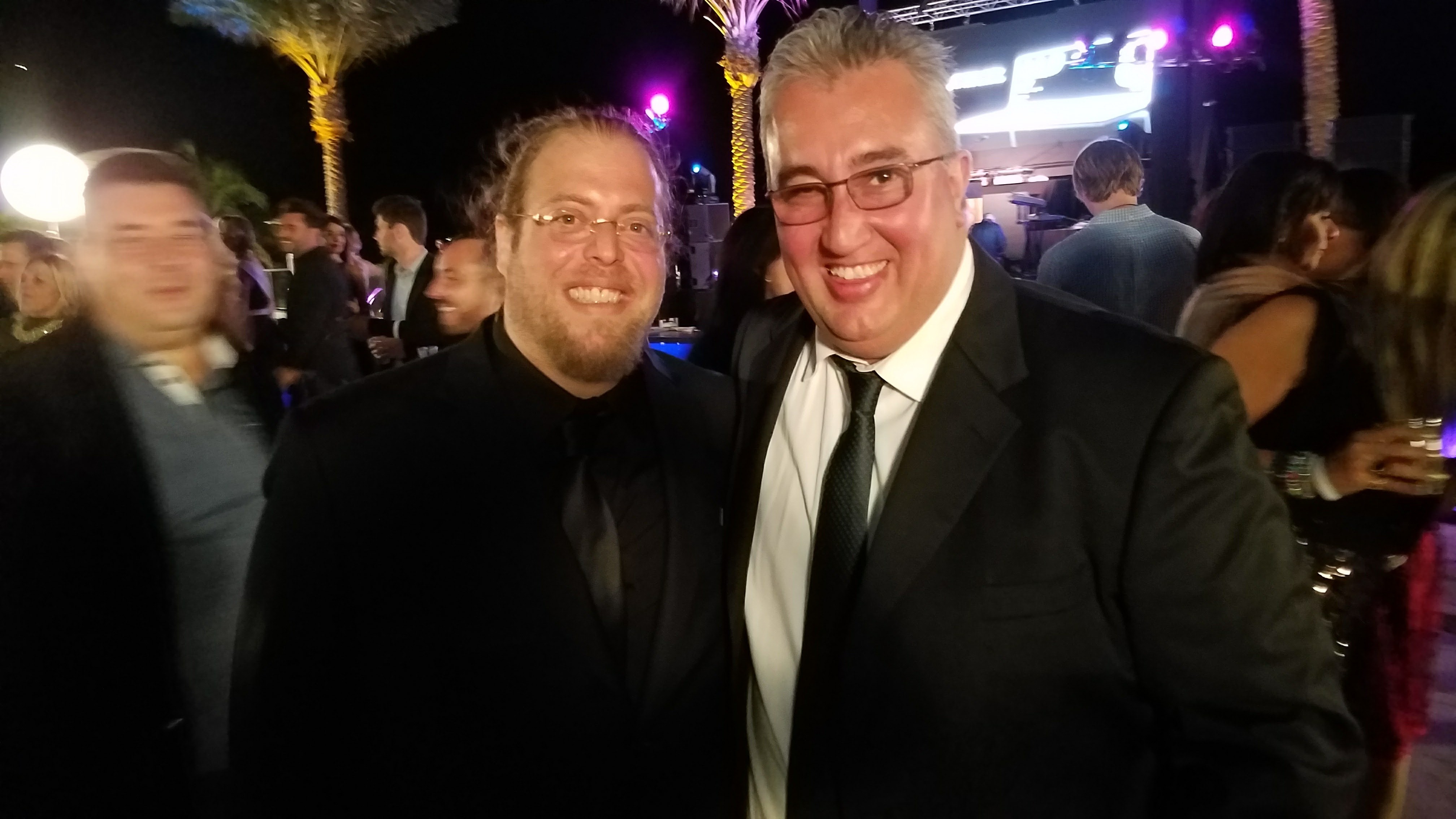 Gil Dezer, developer and Fernando Pettineroli, listing agent.