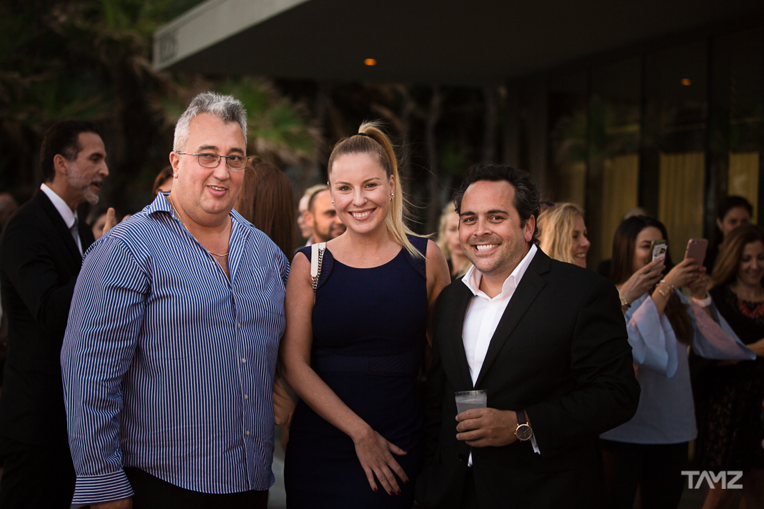 Fernando with sales team. Courtesy Michael Tamzil