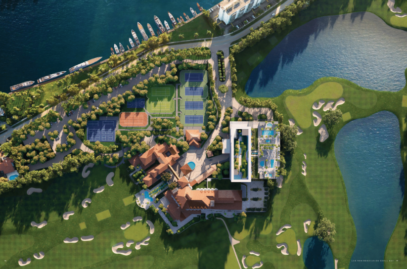 Video. Shell Bay: Camino la cancha de golf del proyecto.