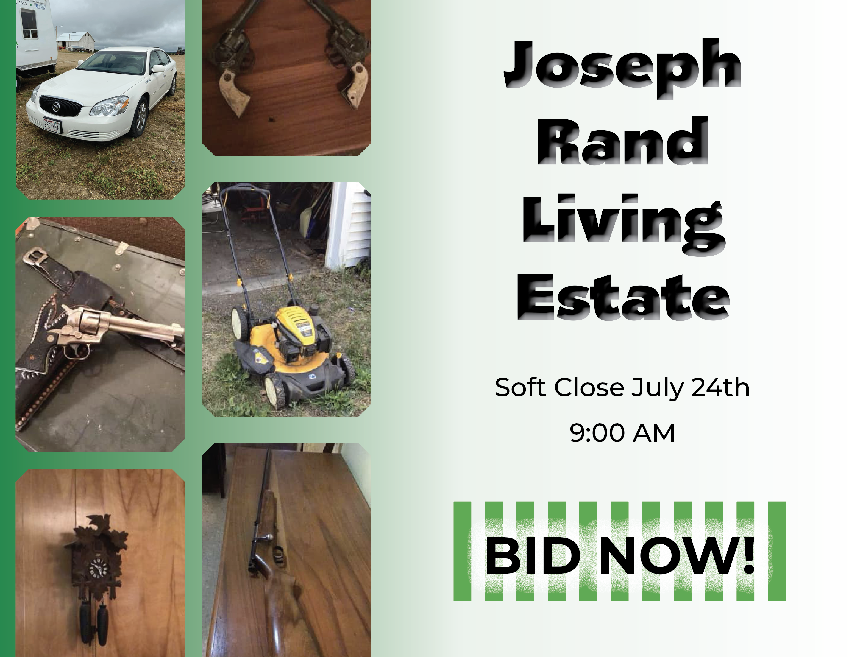 December 2nd Online Only Auction - Adam's Auction & Real Estate