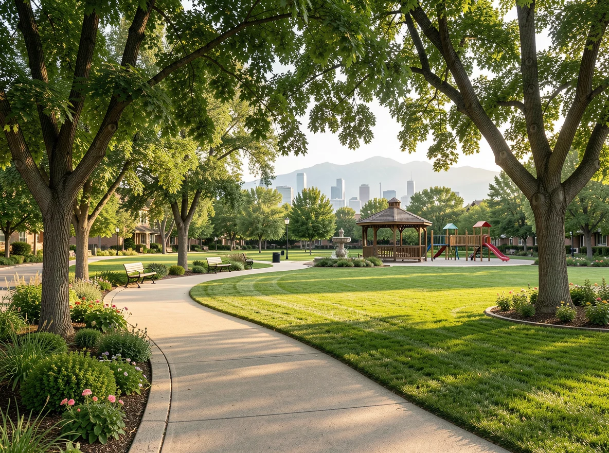 Denver park and walking paths