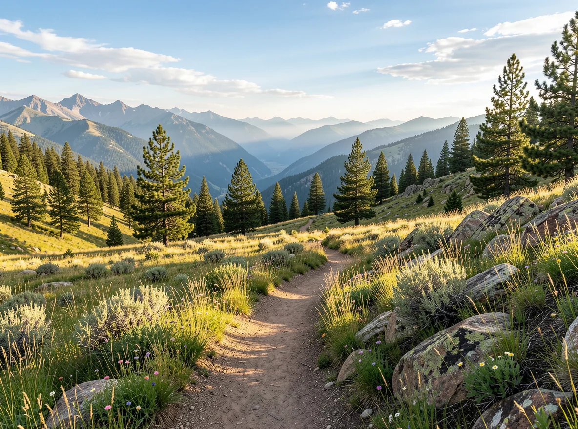 Castle Pines trail and open space
