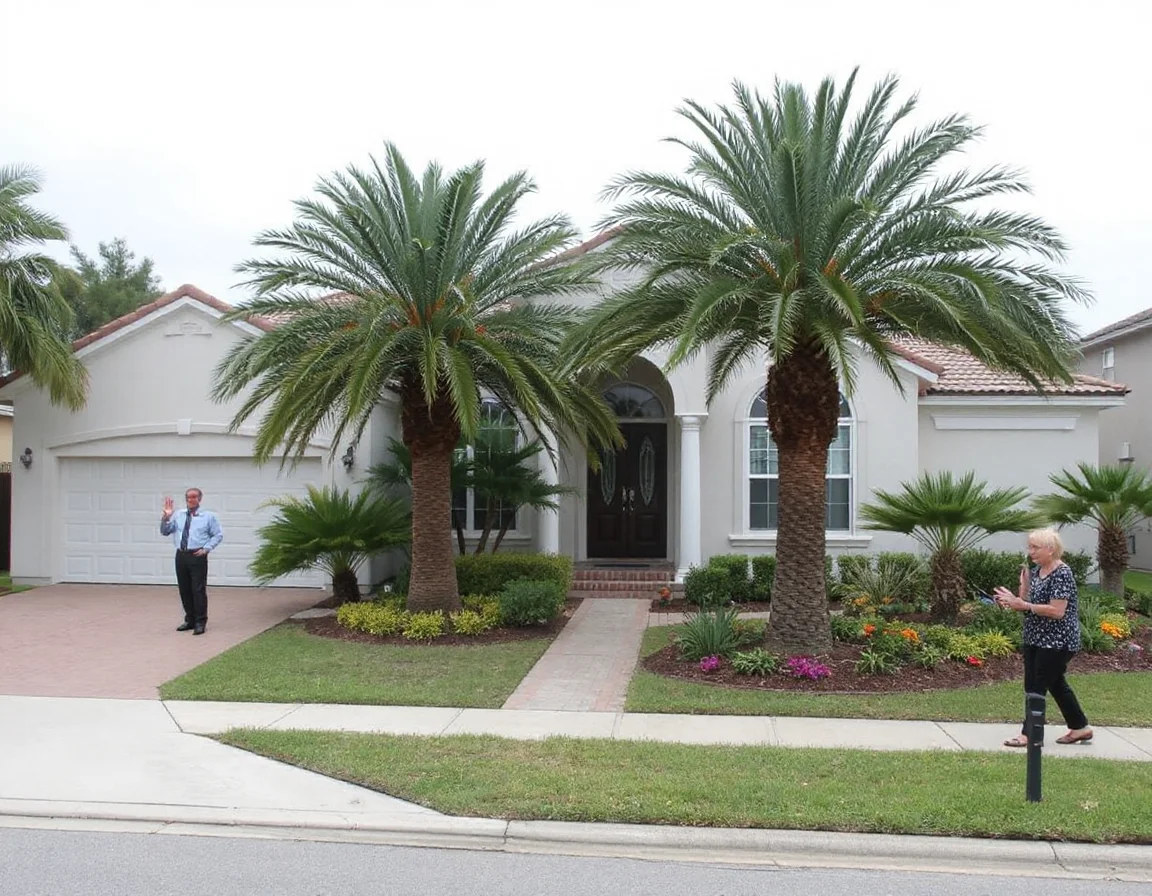 Florida home exterior in Tarpon Springs