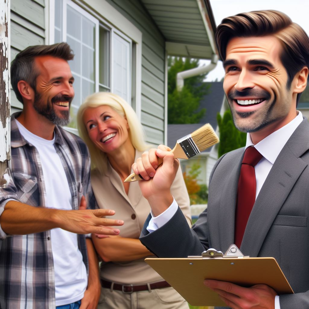 A good real estate agent helps the home owner decide on how to prepare the house for sale