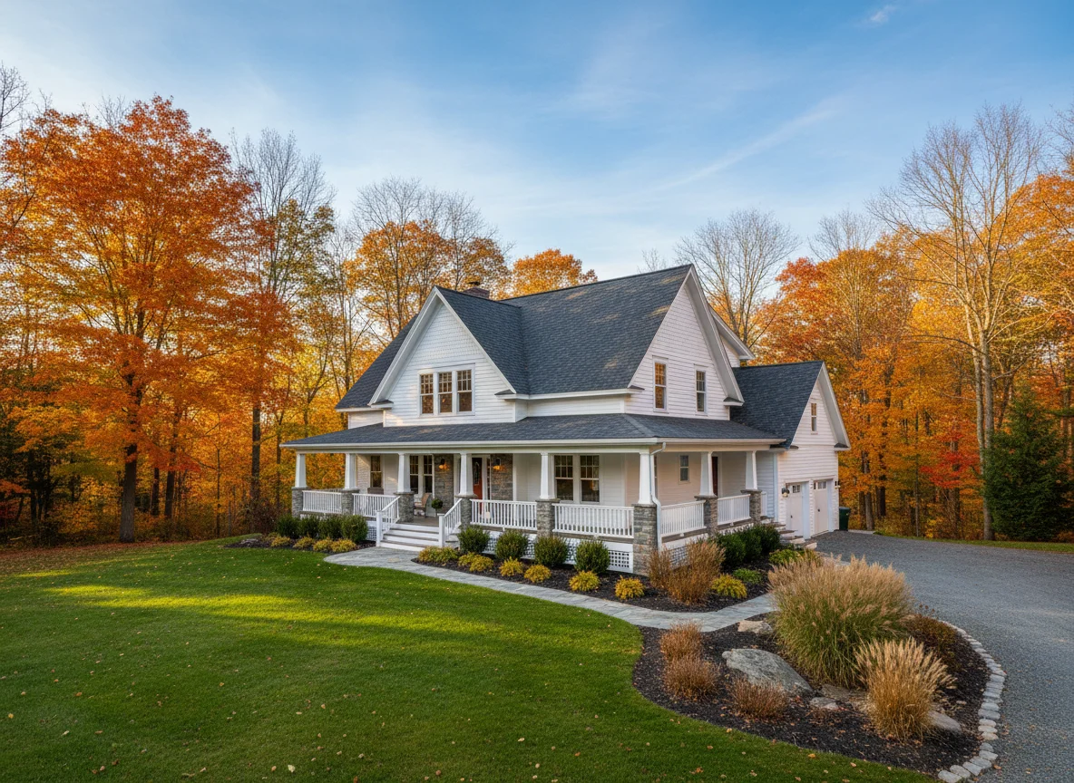 Classic Vermont home exterior in Morristown