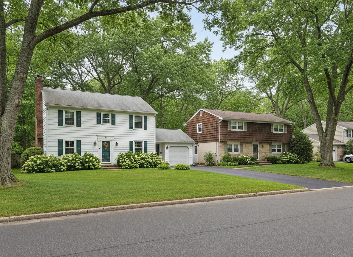Typical home styles in Randolph NJ