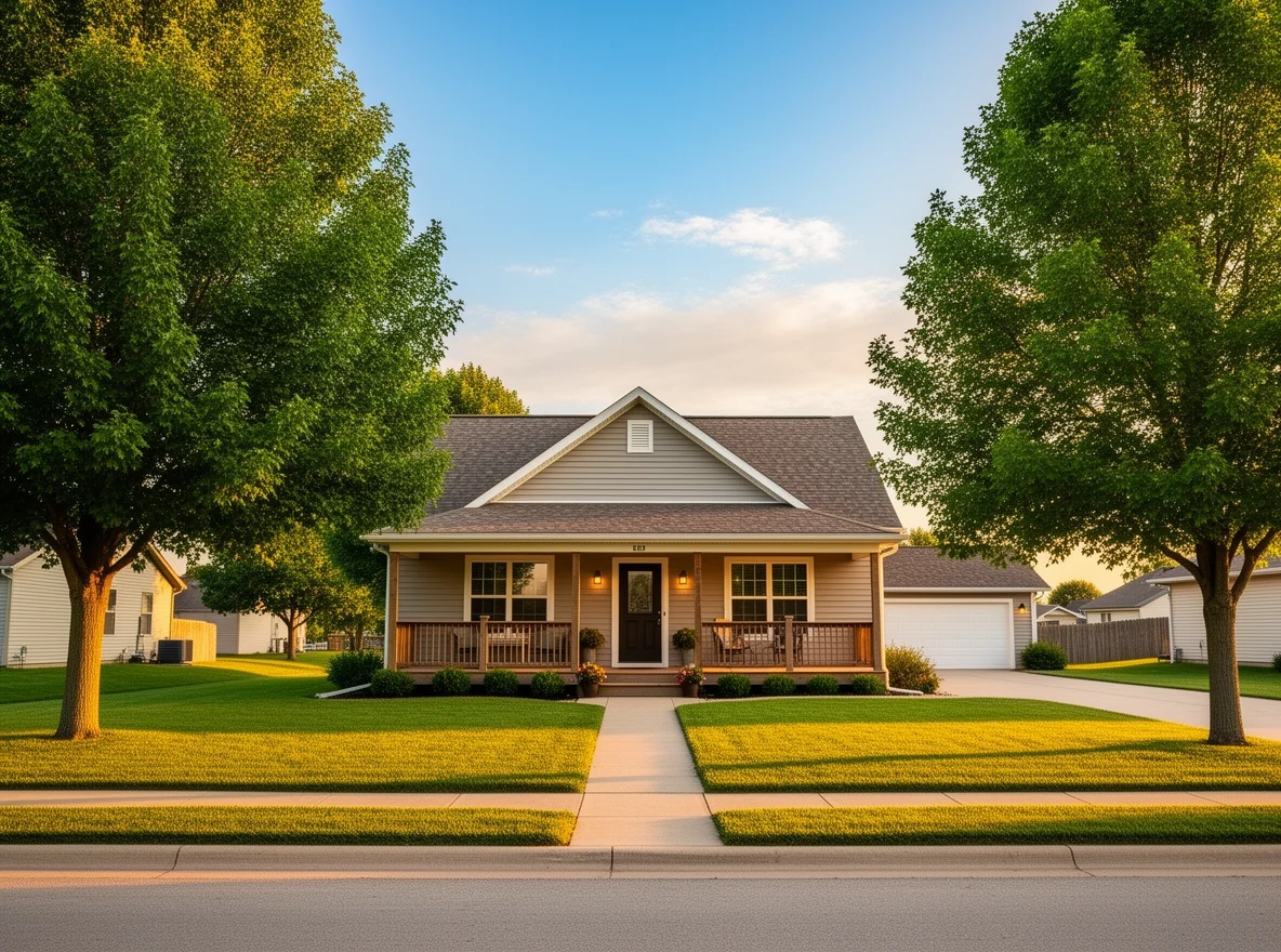 Well-kept home exterior in Osage City, Kansas