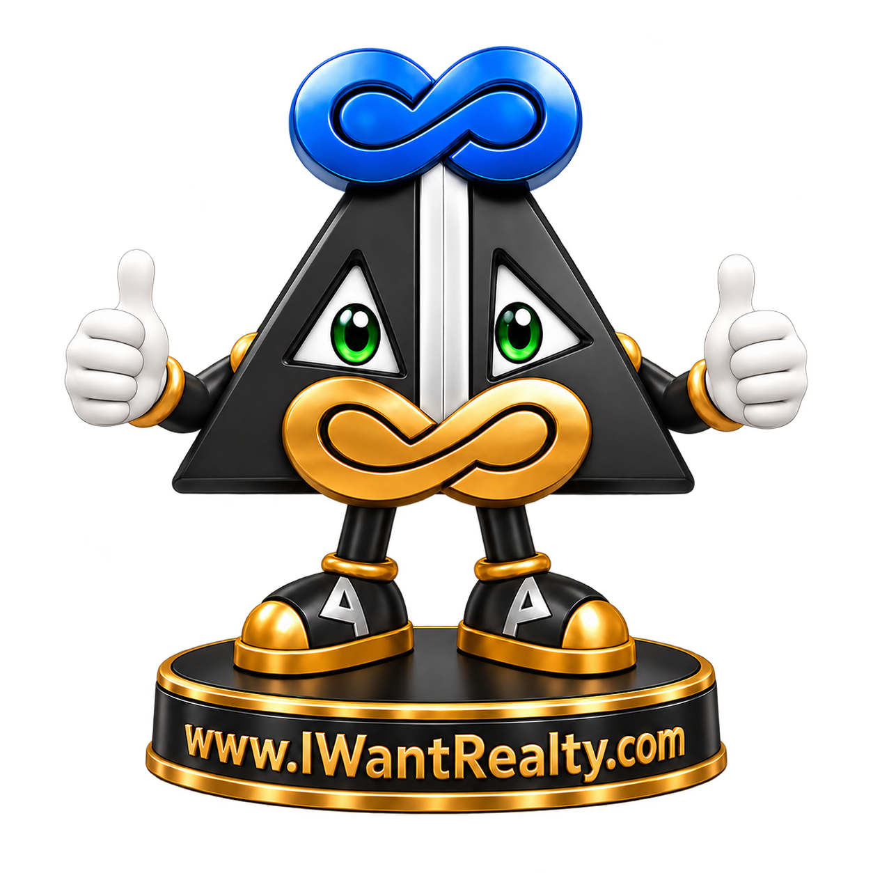 A centered responsive image