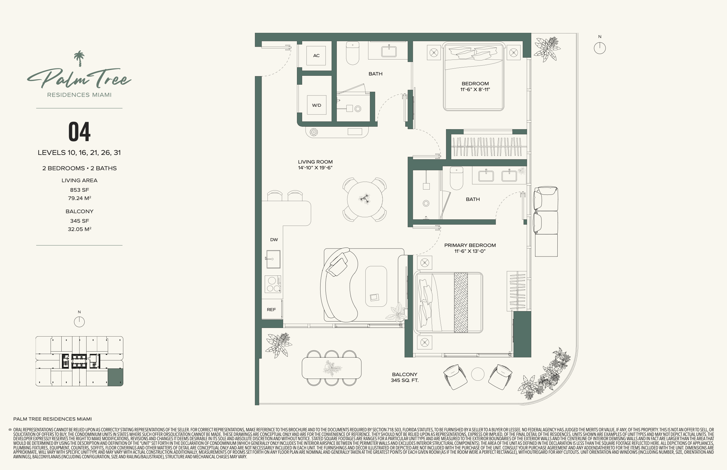 Palm Tree Residences 04 Line Palm Tree Residences 04 Line