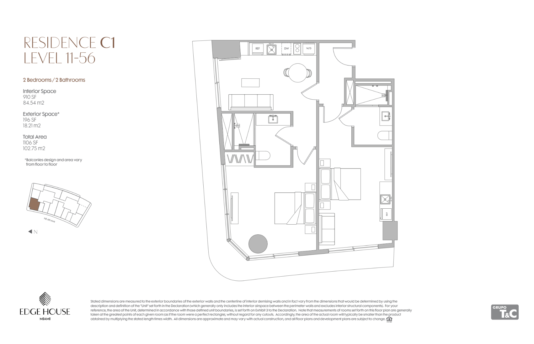 Edge House C1 Floorplan