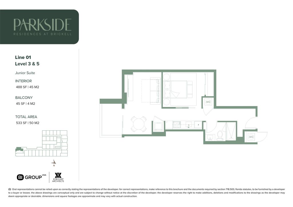 Parkside 01 Line Jr Suite Floorplan Parkside 01 Line Jr Suite Floorplan