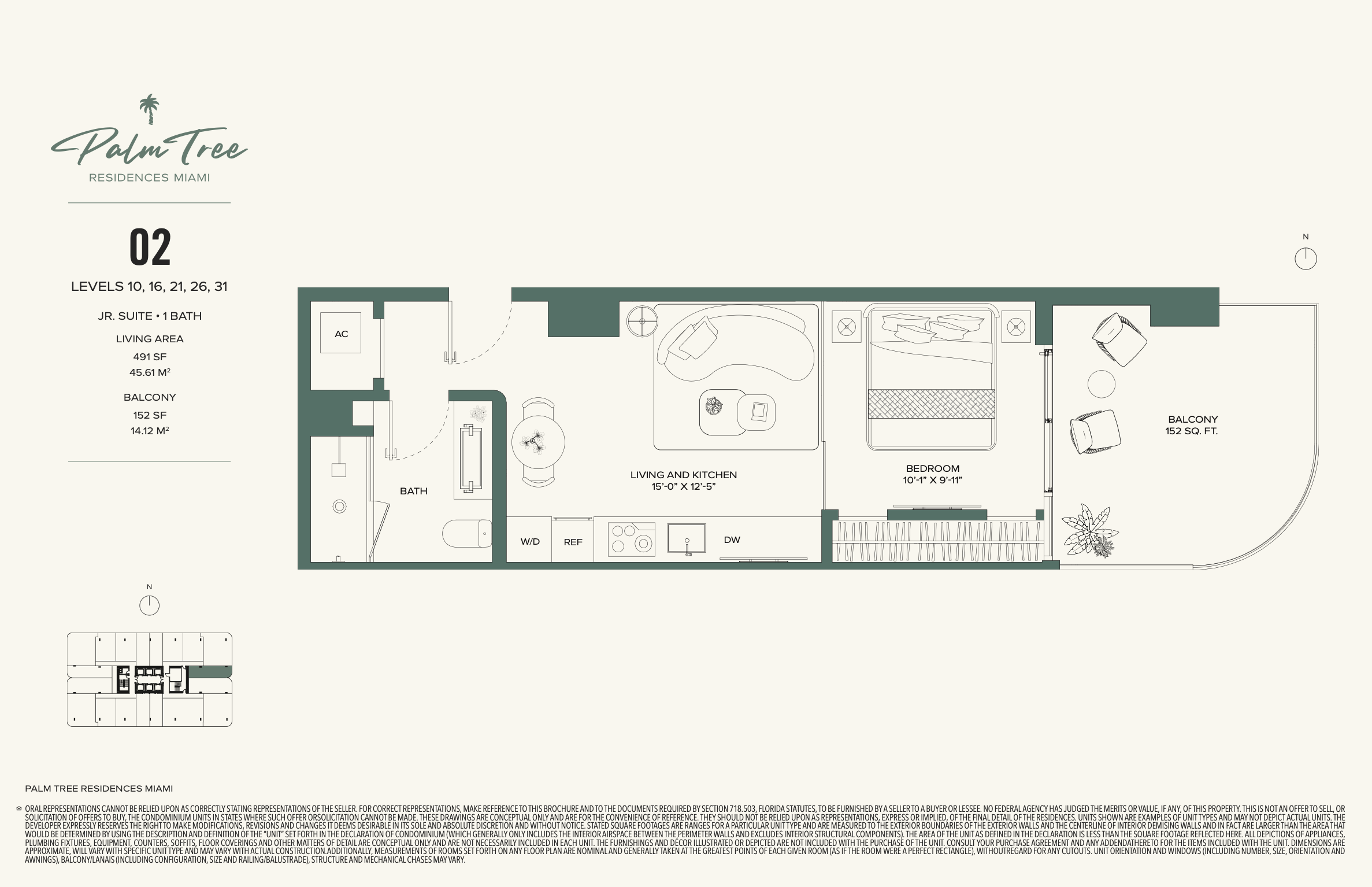 Palm Tree Residences 02 Line Palm Tree Residences 02 Line