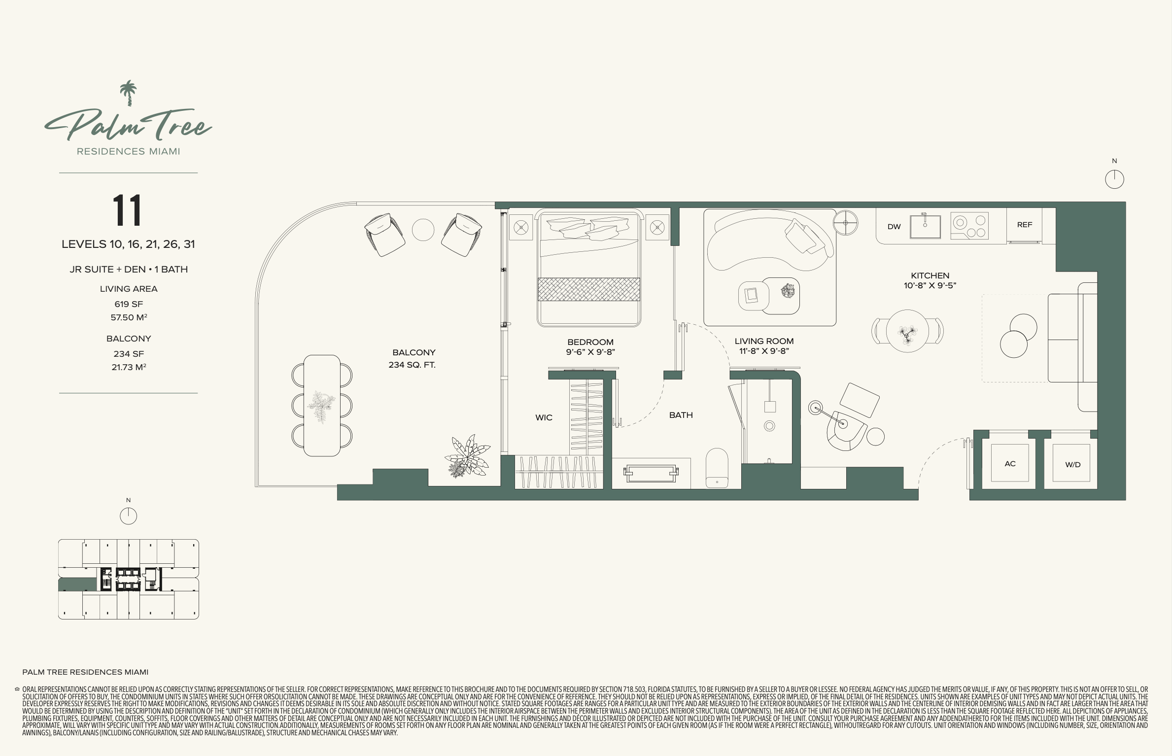 Palm Tree Residences 11 Line