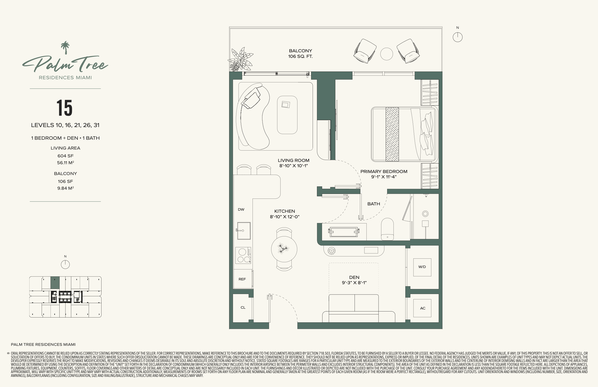 Palm Tree Residences 15 Line