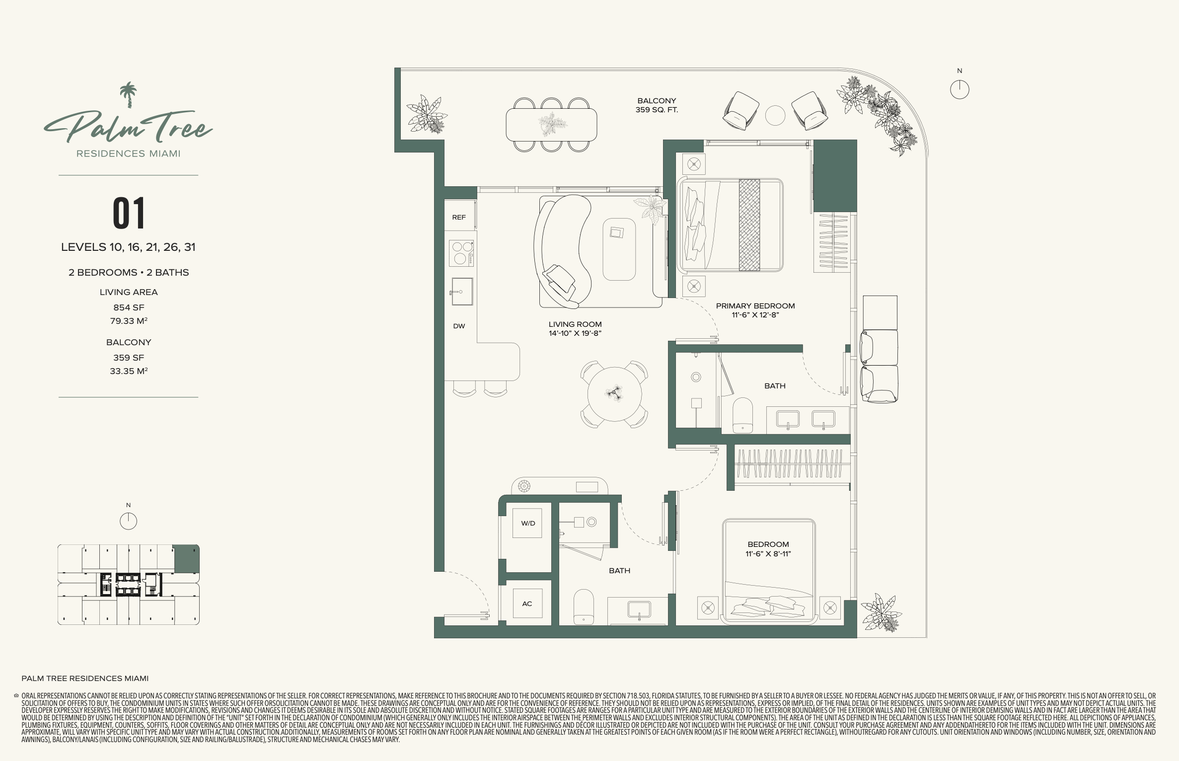 Palm Tree Residences 01 Line