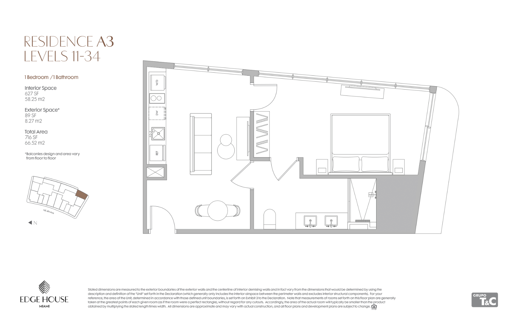 Edge House A3 Floorplan