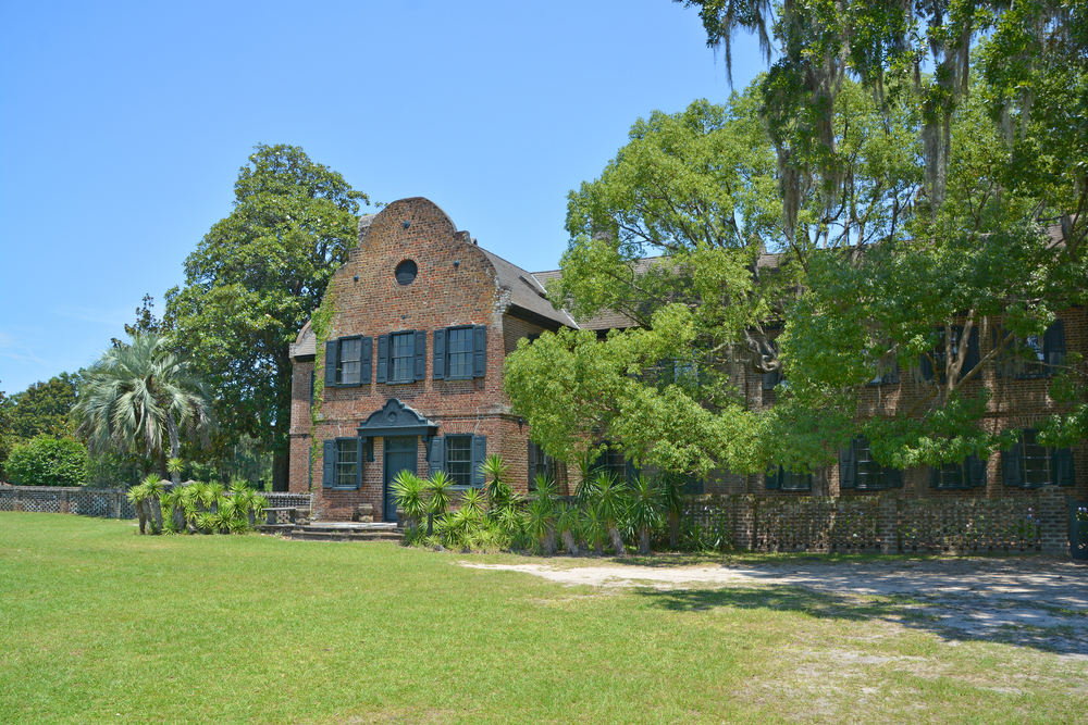 house between the trees