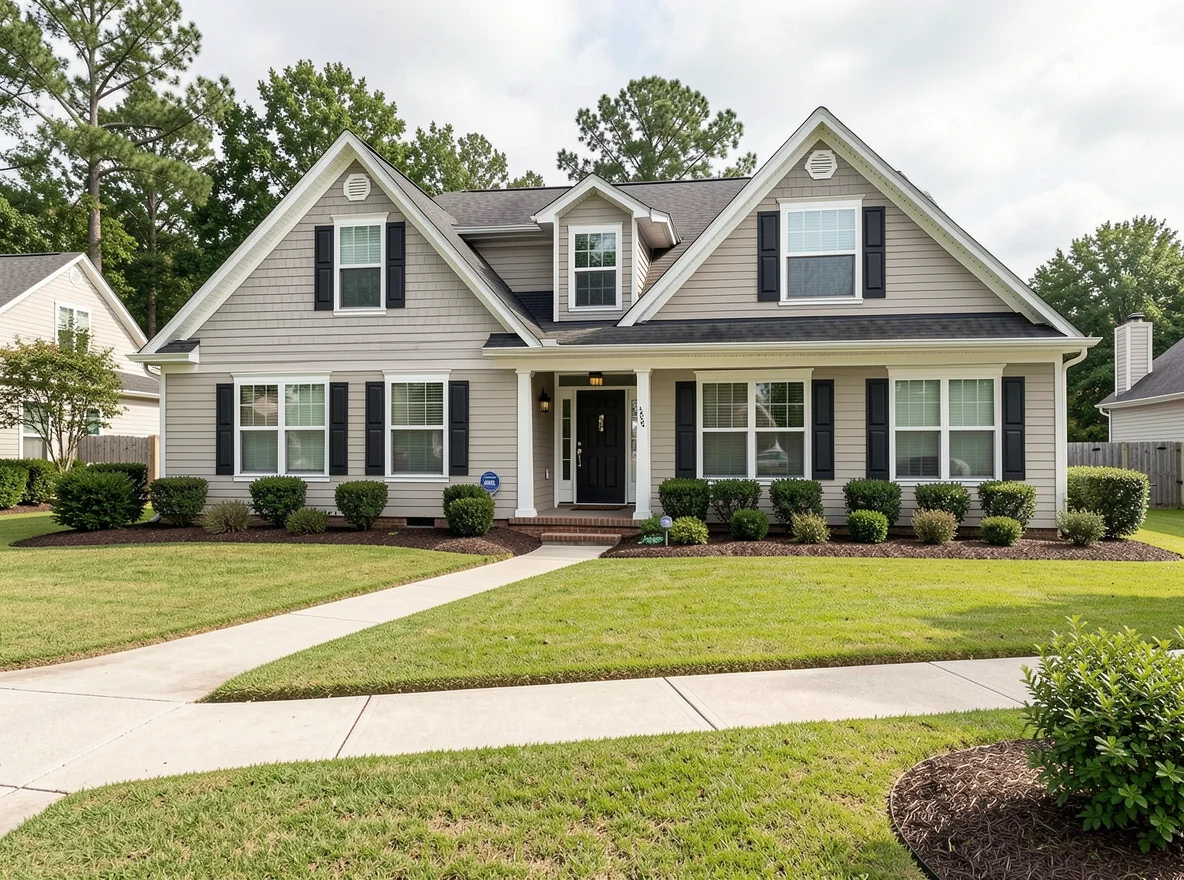 Well-kept rental home exterior in Flowood