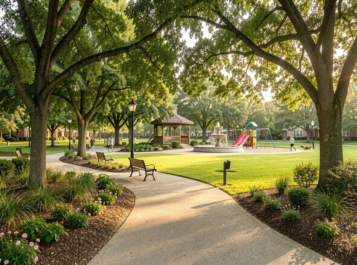 Neighborhood green space in Flowood
