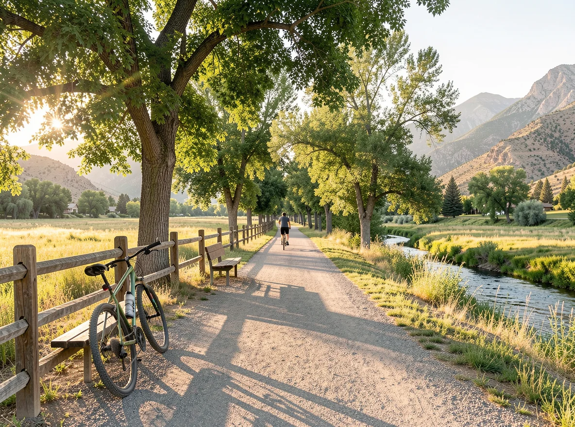 Trail scene in Provo