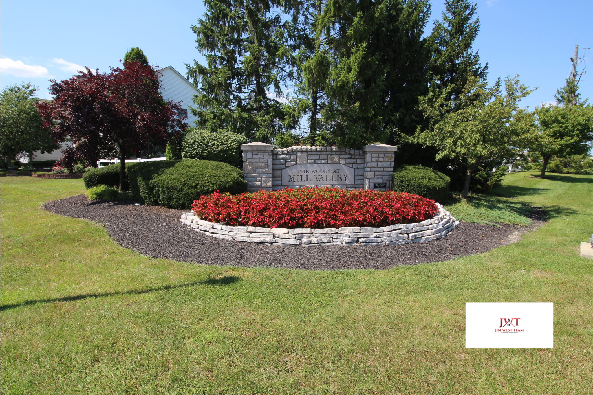 Mill Valley neighborhood in Marysville, Ohio with family-friendly homes for sale