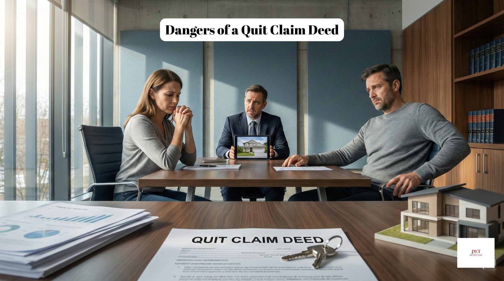 The Quit Claim Deed Trap: Why Divorcing Homeowners Must Avoid This Common Mistake