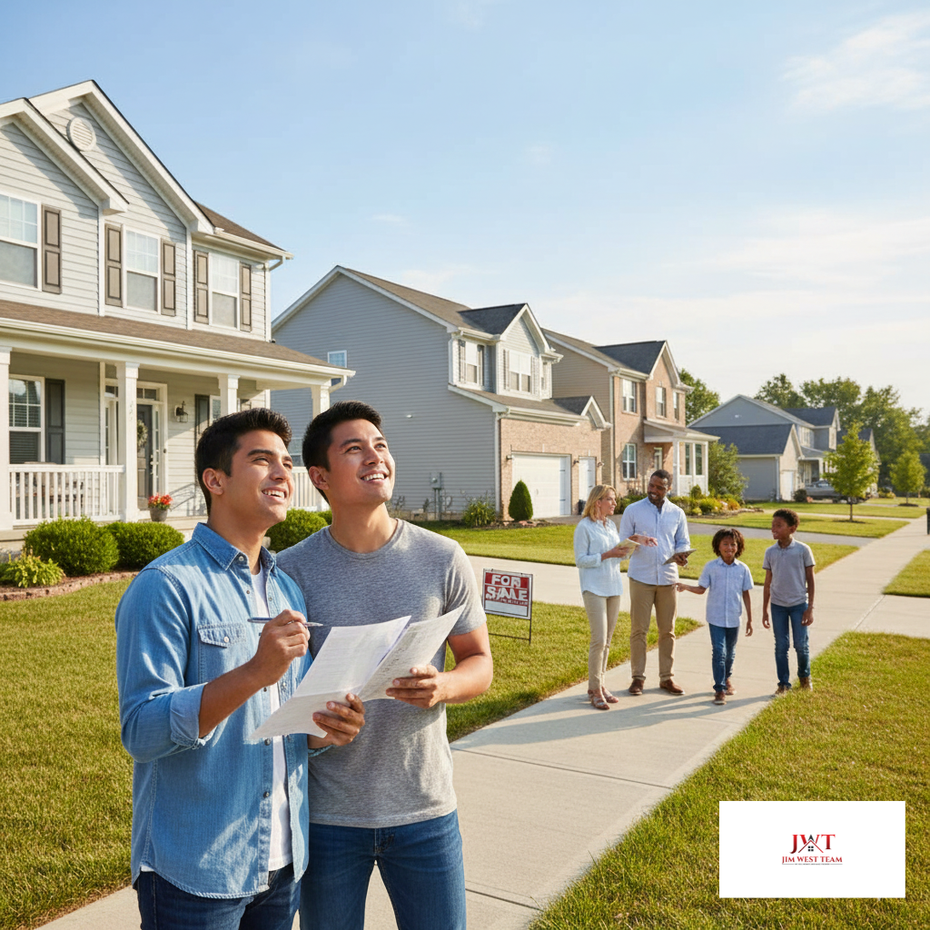 Different types of homebuyers shopping for homes in Marysville neighborhoods like Mill Valley and Scott Farms