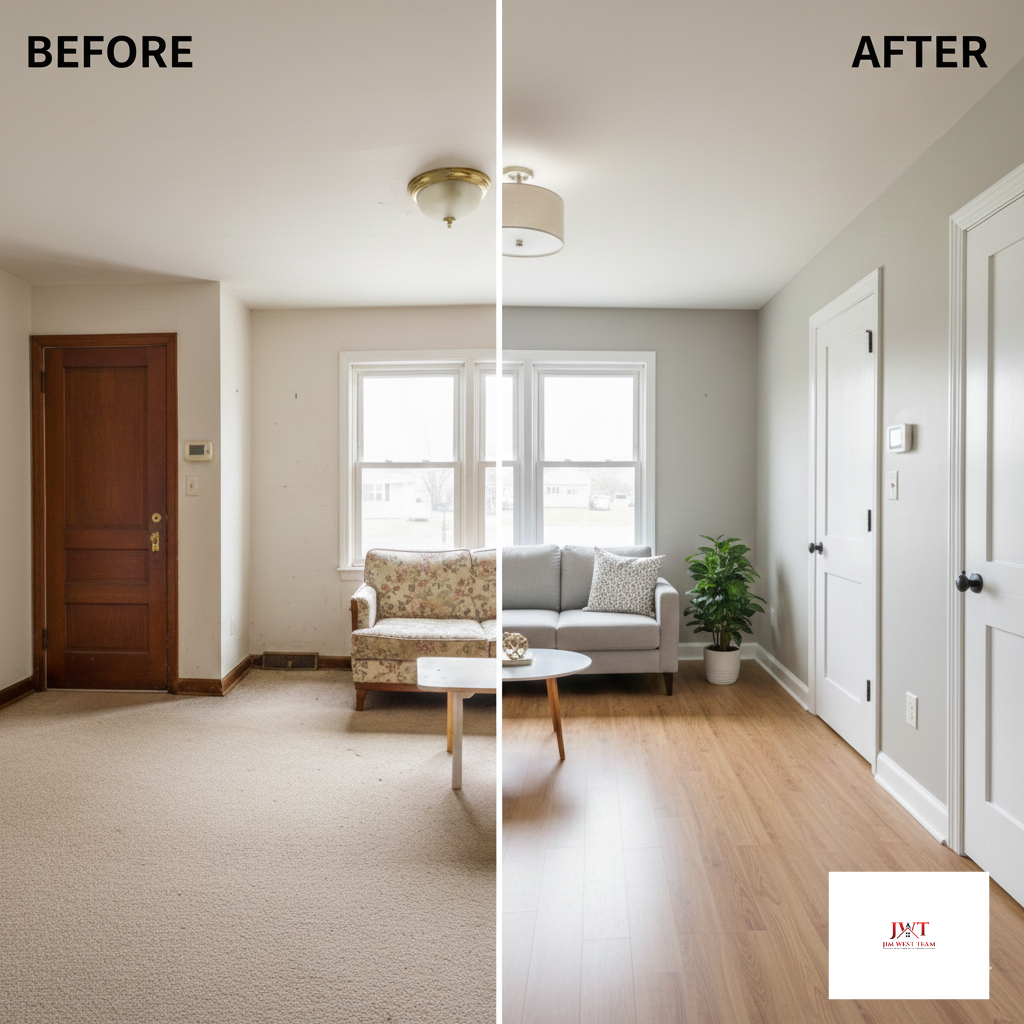 Home improvement preparation before selling in Mill Valley or Scott Farms Marysville Ohio