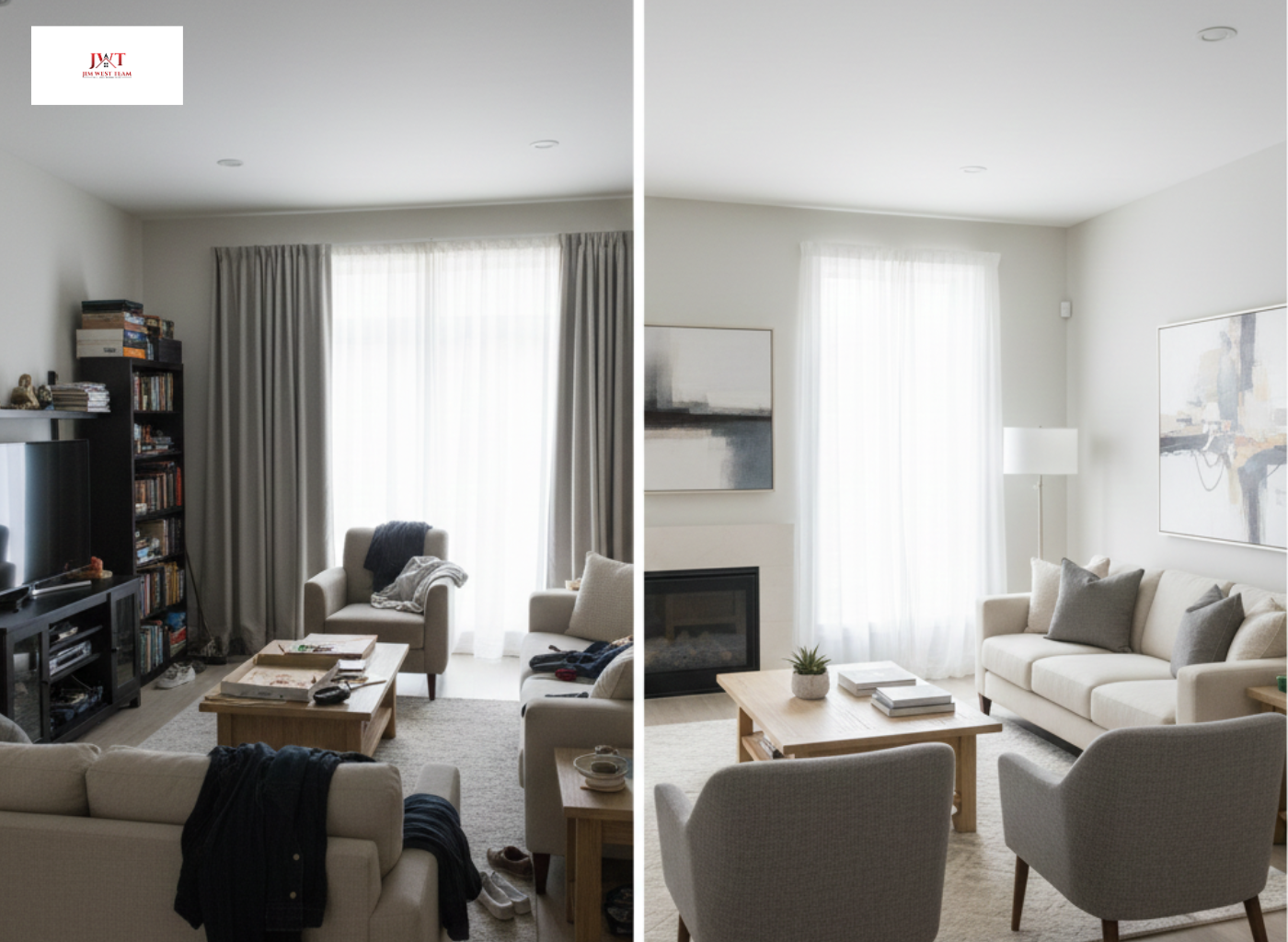 Preparing a Marysville home for sale including staging and repair decisions