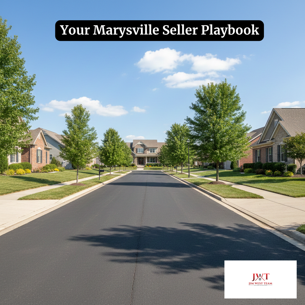 Marysville Ohio neighborhood homes representing local home selling market conditions