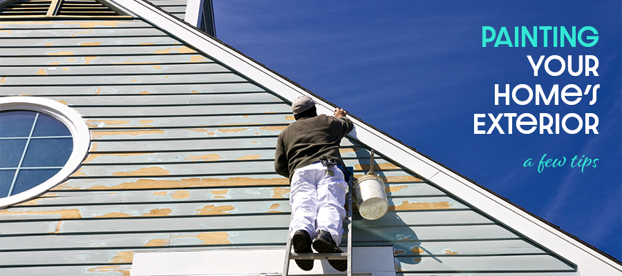 painting your home's exterior