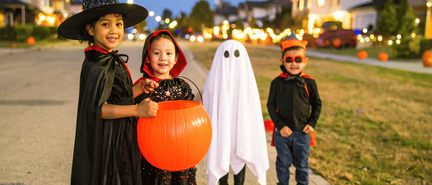 Safe Halloween in Chicago area - Trick or treaters
