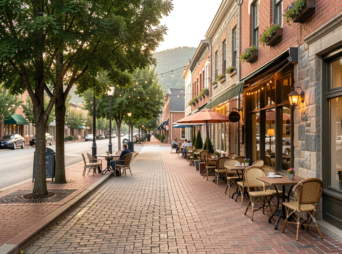 Downtown Cornelia streetscape