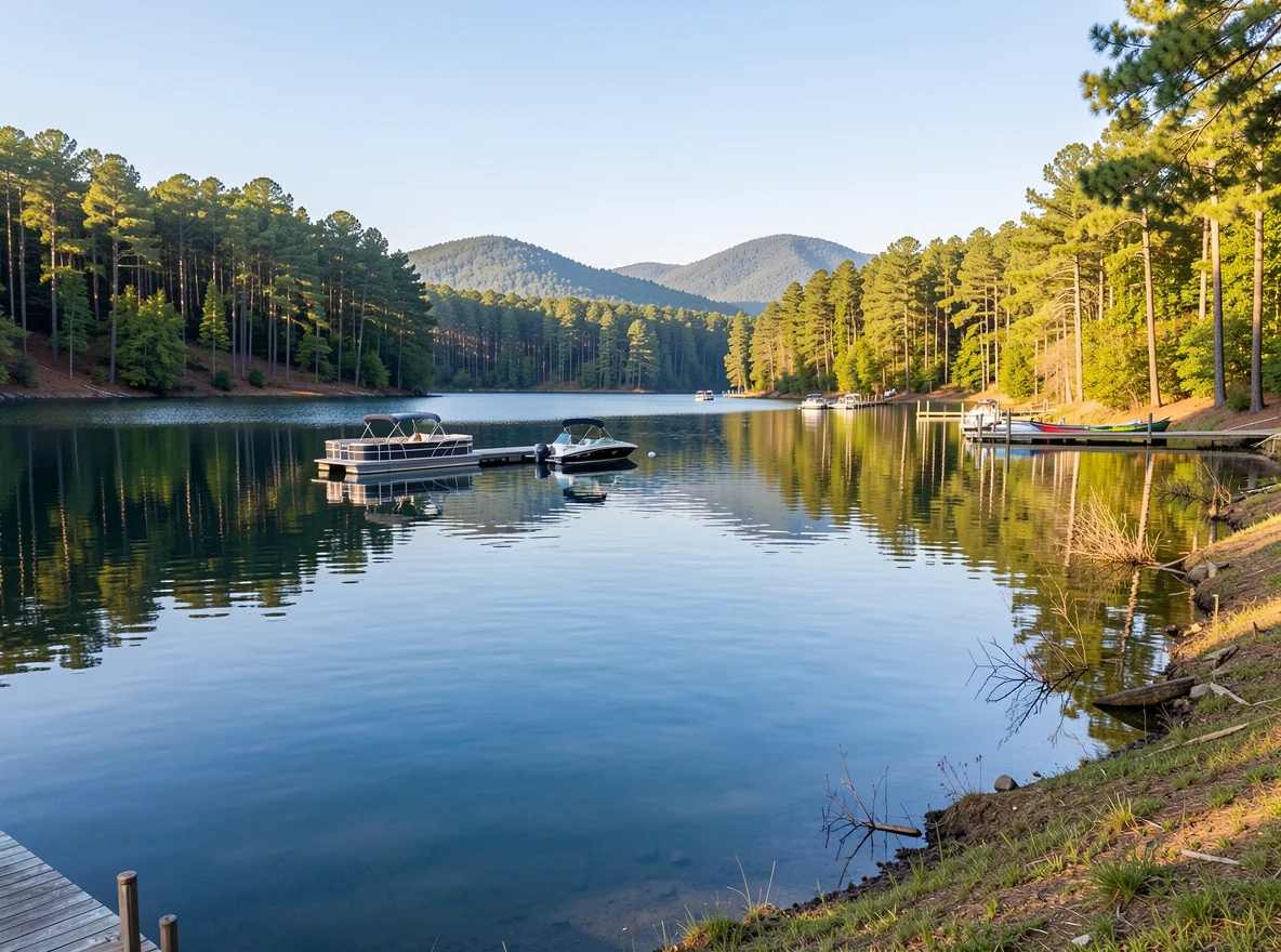 Lake Lanier boating near Gainesville