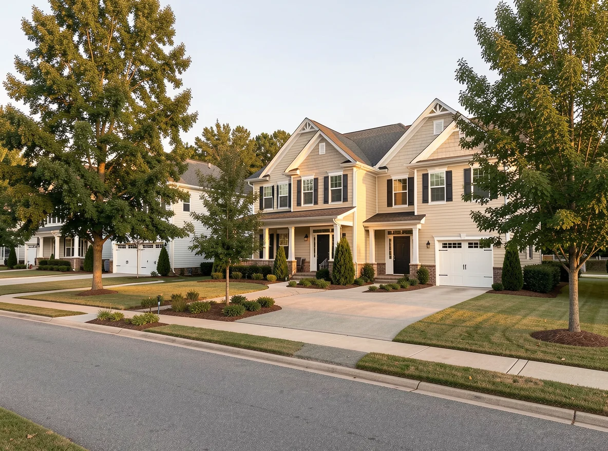 Sugar Hill homes and suburban streets
