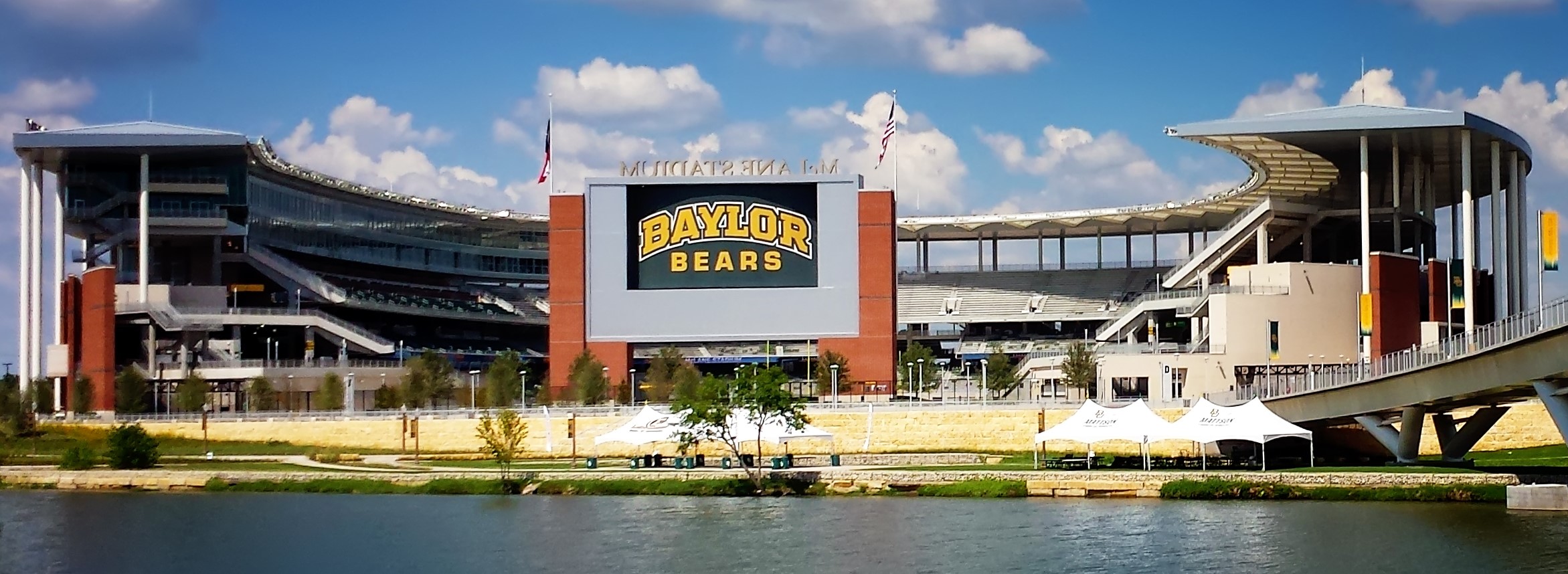 Baylor Bears Stadium in Waco TX