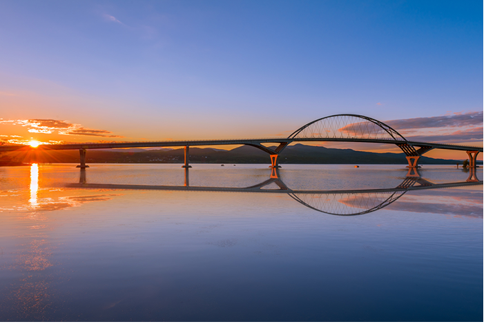 Bridge over Lake Champlain