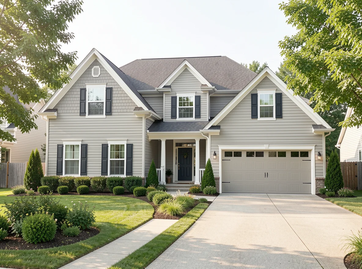 Front exterior of a welcoming home ready for buyers