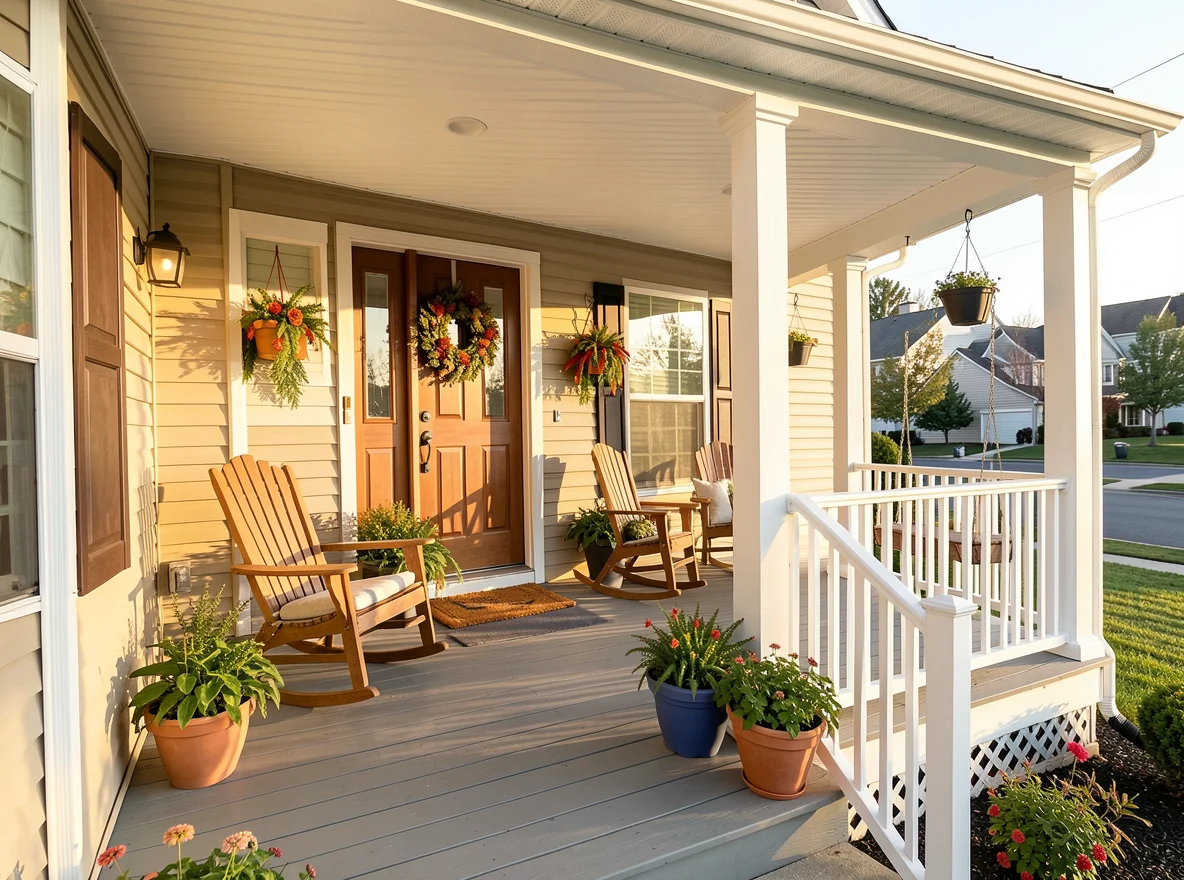 Welcoming home exterior for first-time buyers